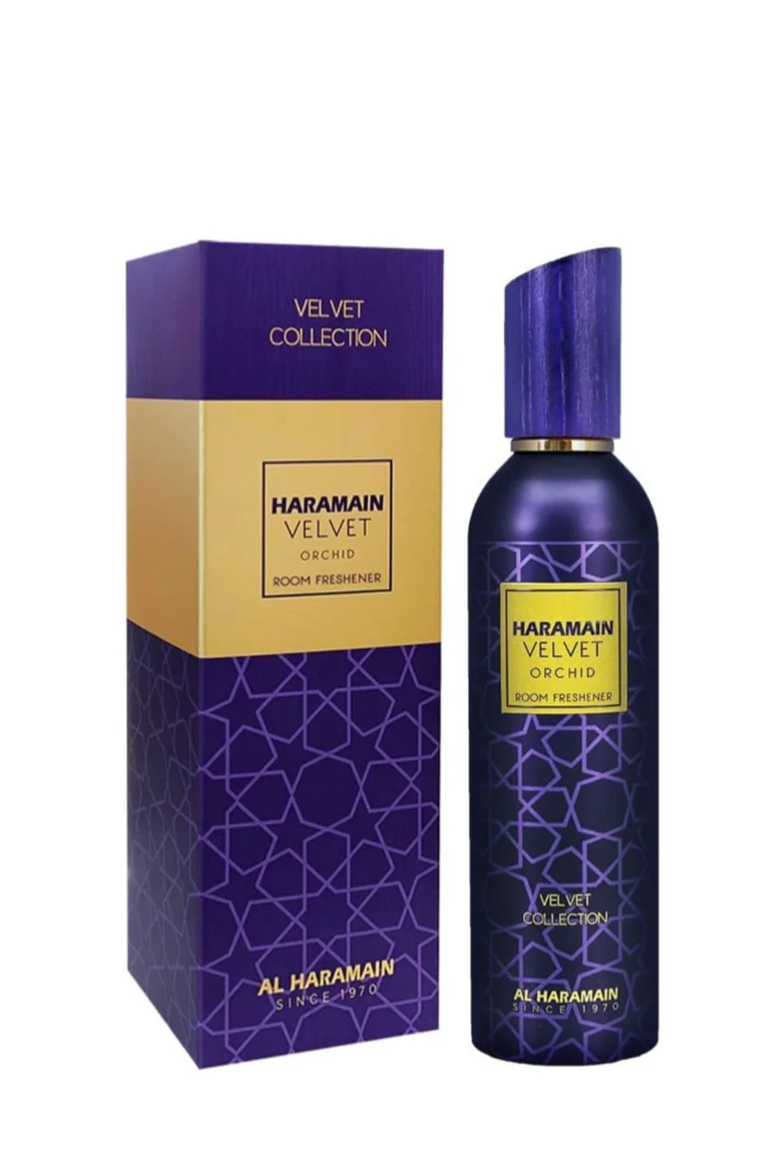 Velvet Orchid Room Freshener 250ml by Al Haramain – Image 2